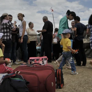 ukranian refugee image